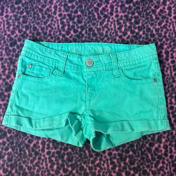 Y2K Wallflower Low Rise Micro Shorts - Picture 1 of 5